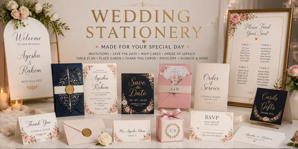 Wedding Stationery Printing Harlow 